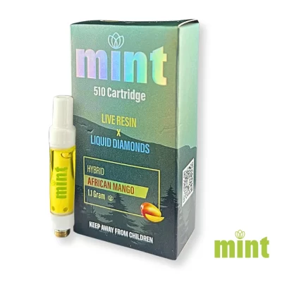 MINT Vape Cart - African Mango 1100mg THC