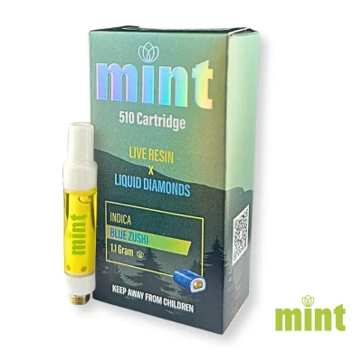 MINT Vape Cart - Blue Zushi 1100mg THC