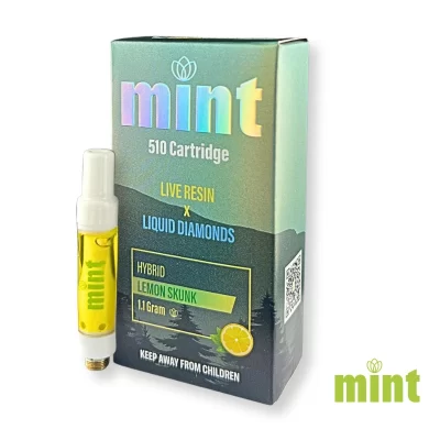 MINT Vape Cart - Lemon Skunk 1100mg THC