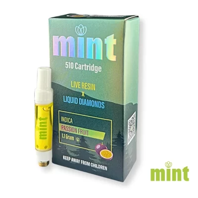 MINT Vape Cart - Passion Fruit 1100mg THC