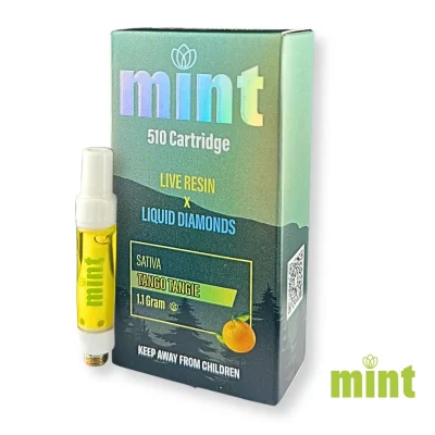 MINT Vape Cart - Tango Tangie 1100mg THC