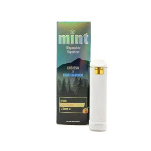 MINT Fuzzy Peach Disposable THC Vape Pen