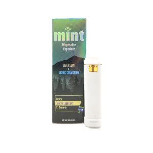 MINT Juicy Blueberry Disposable THC Vape Pen