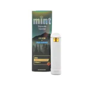 MINT Sparkle Strawberry Disposable THC Vape Pen