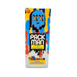 Pack Man Blue Razzle Runtz 2000mg THC Disposable Vape