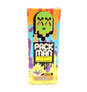 Pack Man Fruity Zushi Pebblez 2000mg THC Disposable Vape