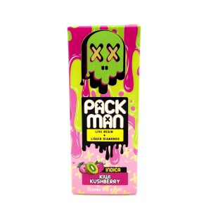 Pack Man Kiwi Kushberry 2000mg THC Disposable Vape