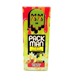 Pack Man Monster Melonz 2000mg THC Disposable Vape