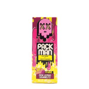Pack Man Pink Lemon Sourbeltz 2000mg THC Disposable Vape