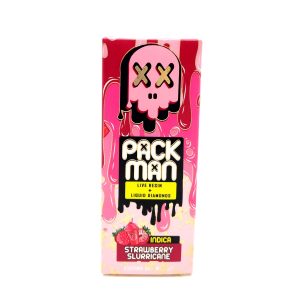 Pack Man Strawberry Slurricane 2000mg THC Disposable Vape