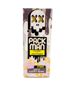 Pack Man White Gummy Bears 2000mg THC Disposable Vape